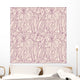 Seamless Floral Pattern Wall Decal