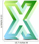 Impossible X Wall Decal