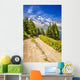 Path in the mountains - French Alps Wall Mural