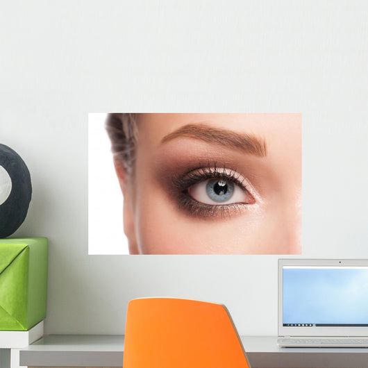 Woman Eye with Makeup