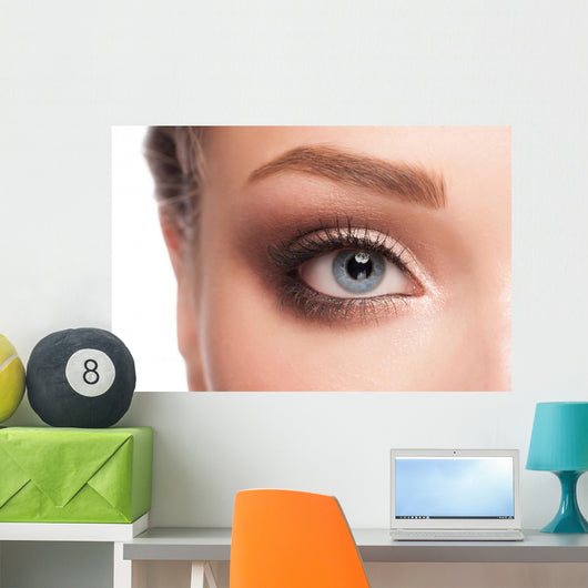 Woman Eye with Makeup