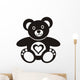 Teddy bear Wall Decal