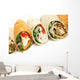 Various Wrap Sandwiches