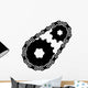 Vector Industrial Chain Sprocket