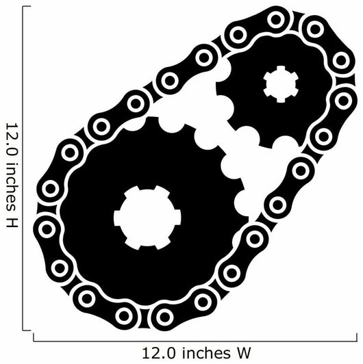 Vector Industrial Chain Sprocket