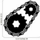 Vector Industrial Chain Sprocket