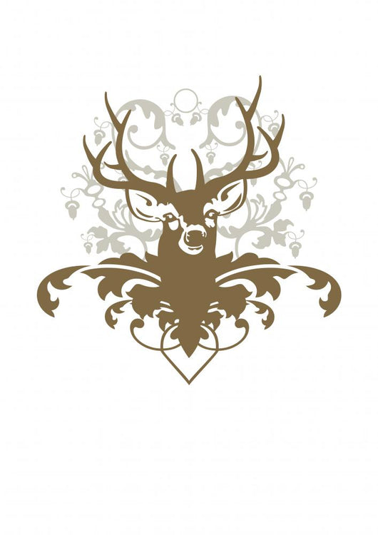 Hirsch-4 Wall Decal