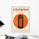 London Vintage Poster Design
