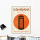 London Vintage Poster Design