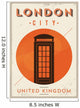 London Vintage Poster Design