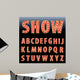Red Show Letters