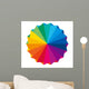 Color wheel Wall Decal