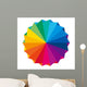 Color wheel Wall Decal