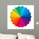 Color wheel Wall Decal