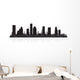 Houston City Skyline Silhouette