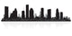 Houston City Skyline Silhouette
