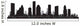 Houston City Skyline Silhouette