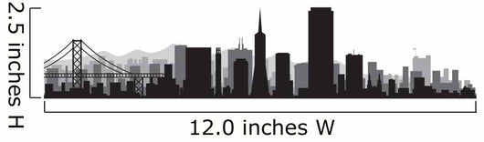 San Francisco City Skyline