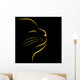 Vector Image of an Cat Wall Mural