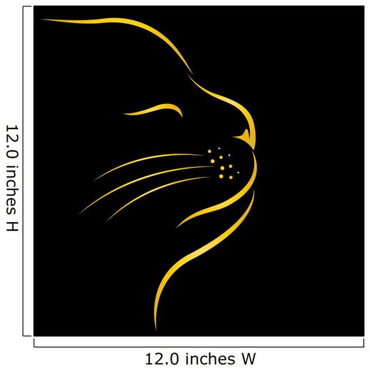 Vector Image of an Cat Wall Mural