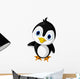 Cute Little Penguin Cartoon Wall Decal