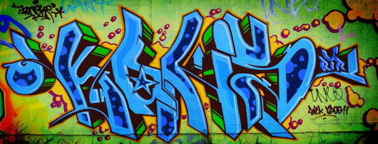 Amazing colorful graffiti Wall Mural