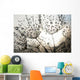 Dandelion Seeds With Dew Drops Wall Mural