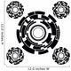 Circle Charts Wall Decal