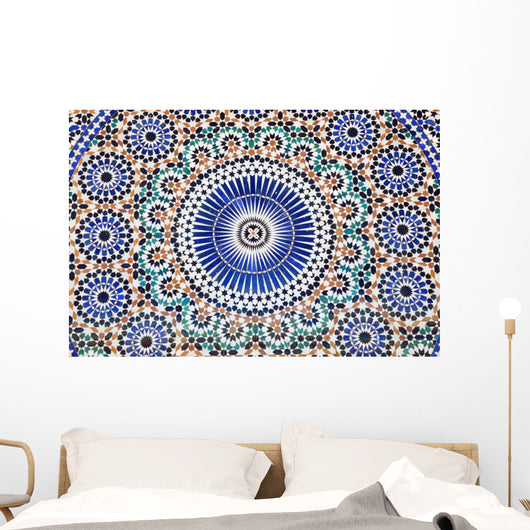 Oriental Mosaic in Morocco North Africa Wall Mural