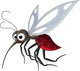 mosquito cartoon for you design Wall Decal