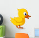 Cute Baby Duck Cartoon Wall Decal