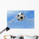 Soccer Ball Shoot to Wall Mural