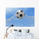 Soccer Ball Shoot to Wall Mural