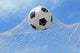 Soccer Ball Shoot to Wall Mural
