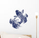Japanese Carp Na Wall Decal