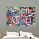 Colorful John Lennon Wall