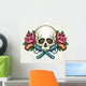 Skull Crossed Guns and