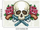 Skull Crossed Guns and
