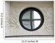 Bulls-eye Stone Facade