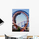 loop-the-loop Wall Mural