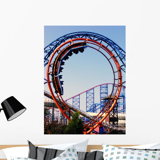 loop-the-loop Wall Mural
