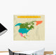 Editable North America Map