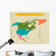 Editable North America Map