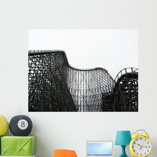 rollercoaster Wall Mural