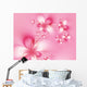 Garland of flowers Wall Mural