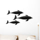Dolphins Wall Mural