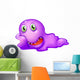 A Purple Monster Wall Decal
