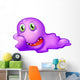 A Purple Monster Wall Decal