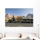Truck in mountains Wall Mural