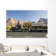 Truck in mountains Wall Mural